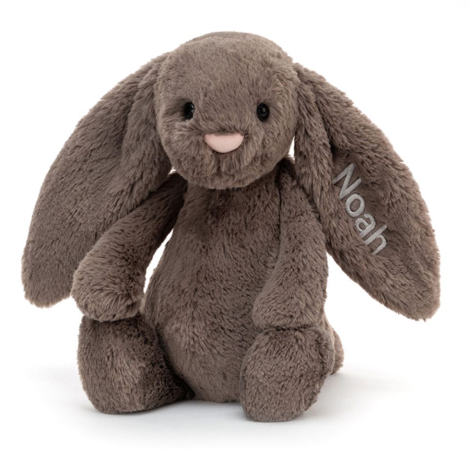 Personalised Bashful Truffle Bunny Medium