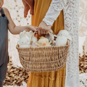 Roly Poly Bun Bun – White Bunny