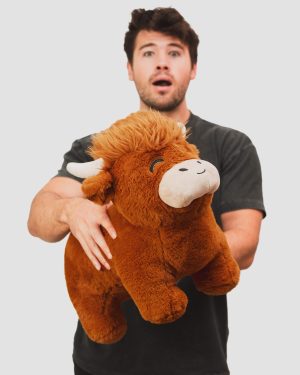 Jumbo Highland Cow Plushie
